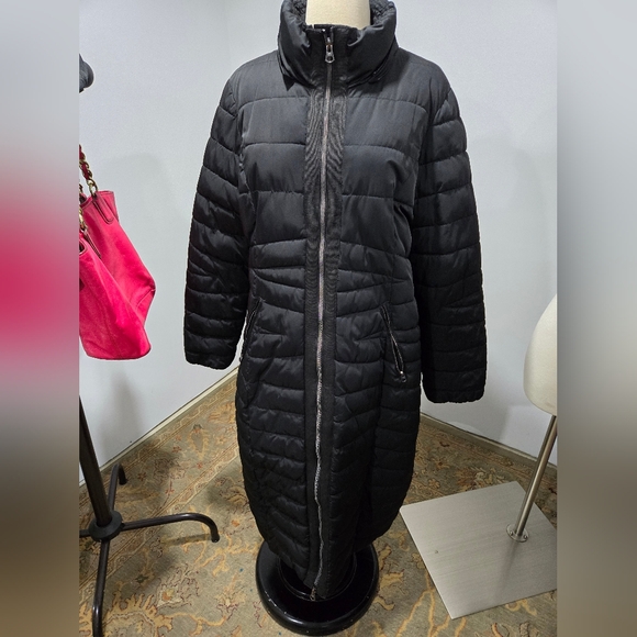 Jessica Simpson Long Puffer Coat L - Picture 2 of 8